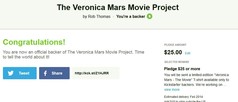 Veronica mars congrats $25.JPG