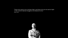 those who do not want to fight in this world of struggle do not deserv