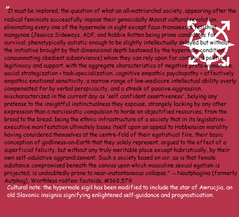 THE CONCLUSION AGAINST RADICAL FEMINIST MATRIARCHAL SUPREMACIST HEGEMO