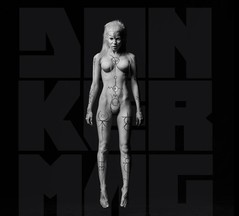 Yolandi Visser b&w body art.jpg
