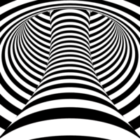 @Black white eye ouch.gif