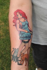 5933a__Anime-of-My-Wife-and-Cats-Baking-Cookies-Shaun-Flinn-5-7-0-Tatt