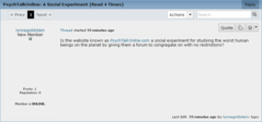 PsychTalkOnline  A Social Experiment   Christina s Forum.png