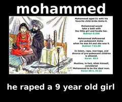 Mohammed raped a 9 year old girl.jpg