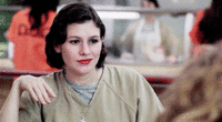 Orange new black middle finger.gif