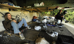 homeless under bridge knoxville.JPG
