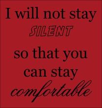 I will not stay silent so you.jpg