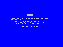 Blue screen of death Microshit.gif