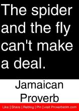 Jamaican Proverb the spider and the.jpg