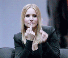 Middle finger K Bell gif.gif