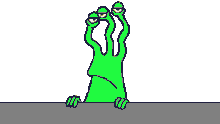 Alien Three eyeball alien ani.gif