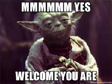 You are welcome you are Yoda.jpg