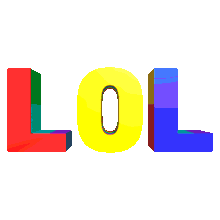 LOL-Roll letters cool giphy.gif
