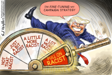 Trump full on Racist cartoon.png