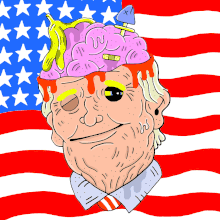 Trump crazy brain.gif