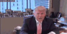 Trash can on Trump gif.gif
