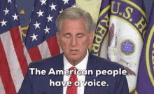 Keven American people have a voice .gif