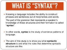 syntax-What is.jpg