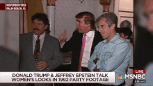 TRUMP EPSTEIN making Pedophile deal.gif