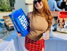 Bud Light with a busty customer who.jpg