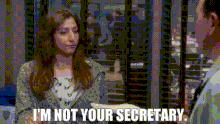 i am not your secretary-2.gif